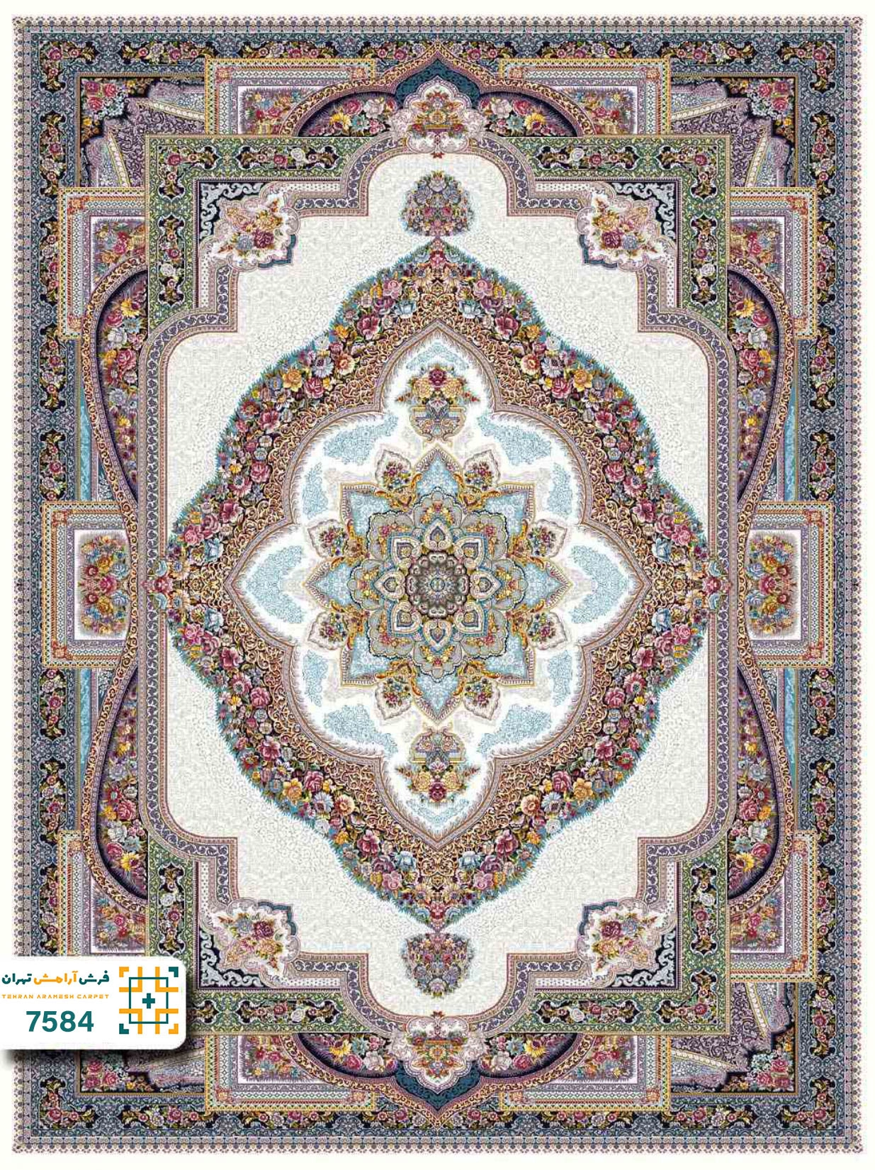 فرش 700 شانه سیروان کد 7584