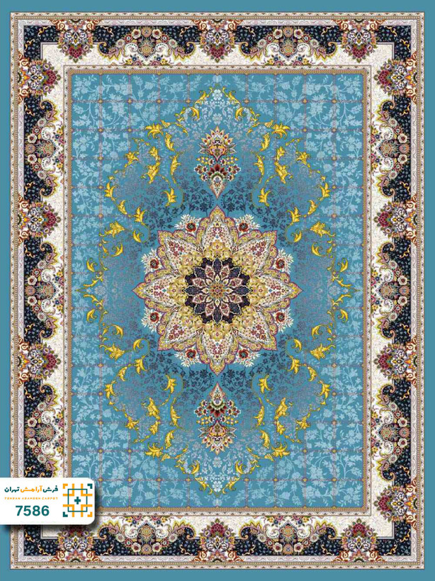 فرش 700 شانه سیروان کد 7586