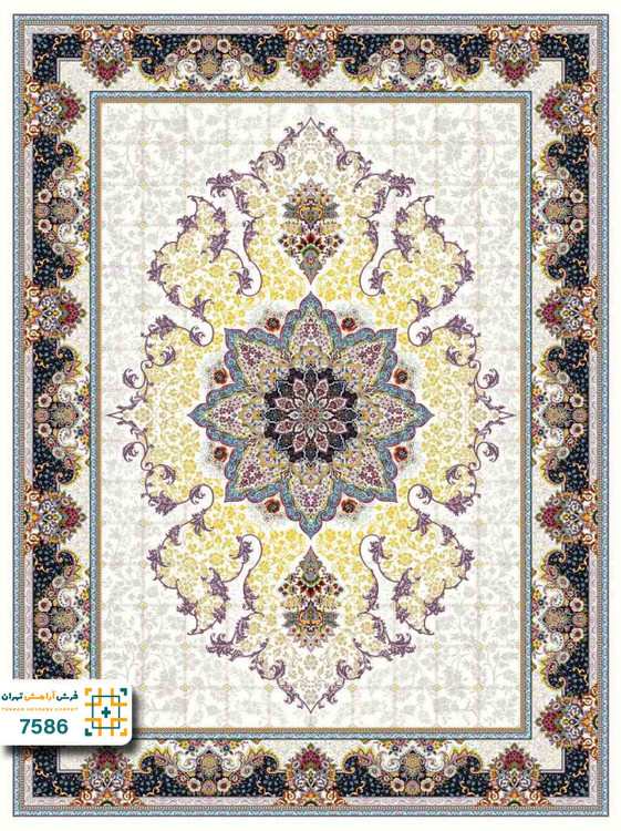 فرش 700 شانه سیروان کد 7586