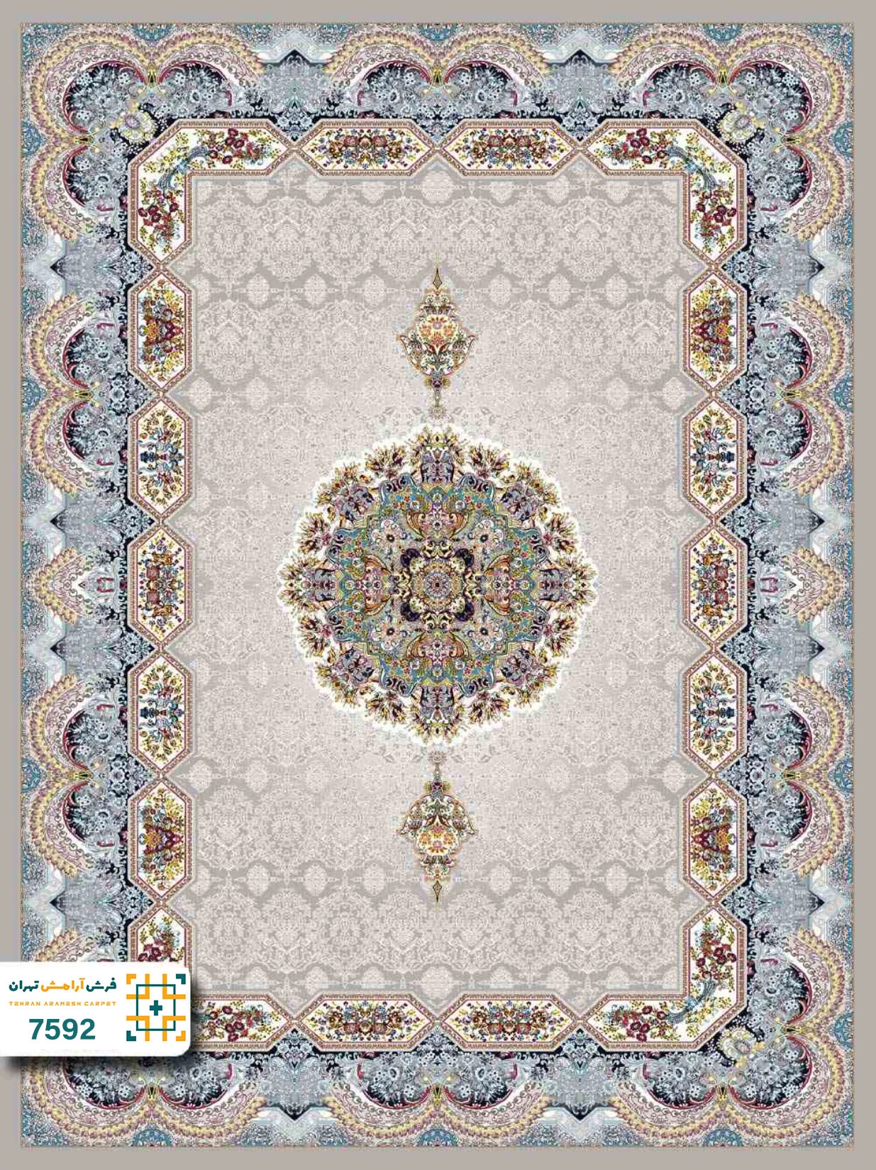 فرش 700 شانه سیروان کد 7592