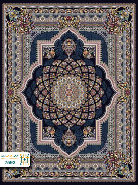 فرش 700 شانه سیروان کد 7593