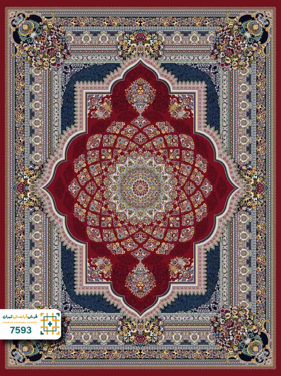 فرش 700 شانه سیروان کد 7593