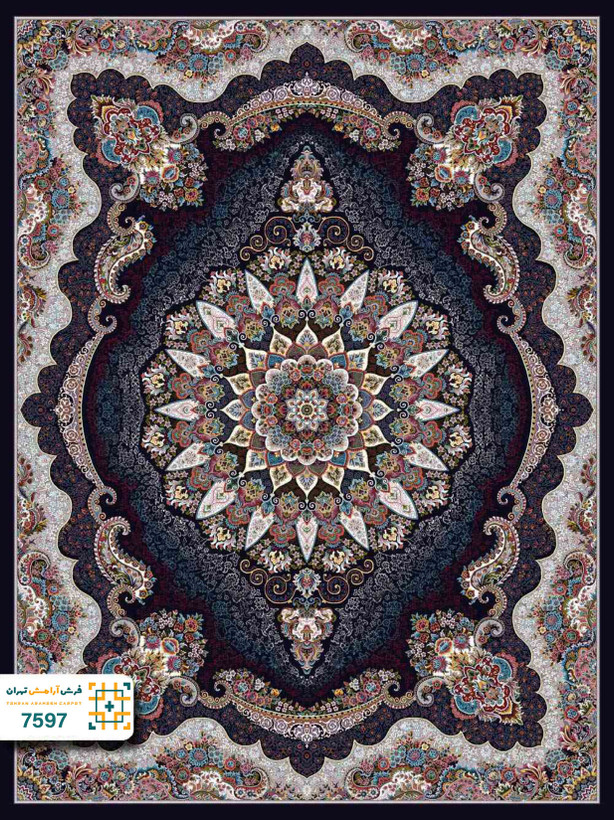 فرش 700 شانه سیروان کد 7597
