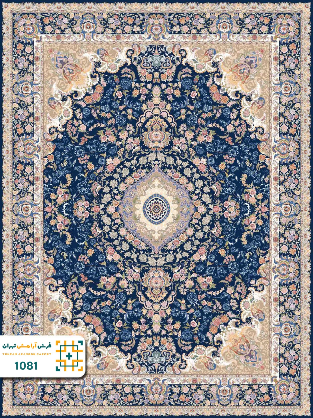 فرش 1200 شانه تبریز کد 1080