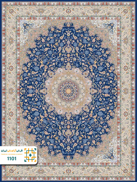 فرش 1200 شانه تبریز کد 1100