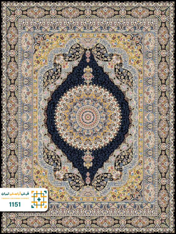 فرش 1200 شانه تبریز کد 1150