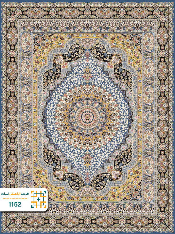 فرش 1200 شانه تبریز کد 1150