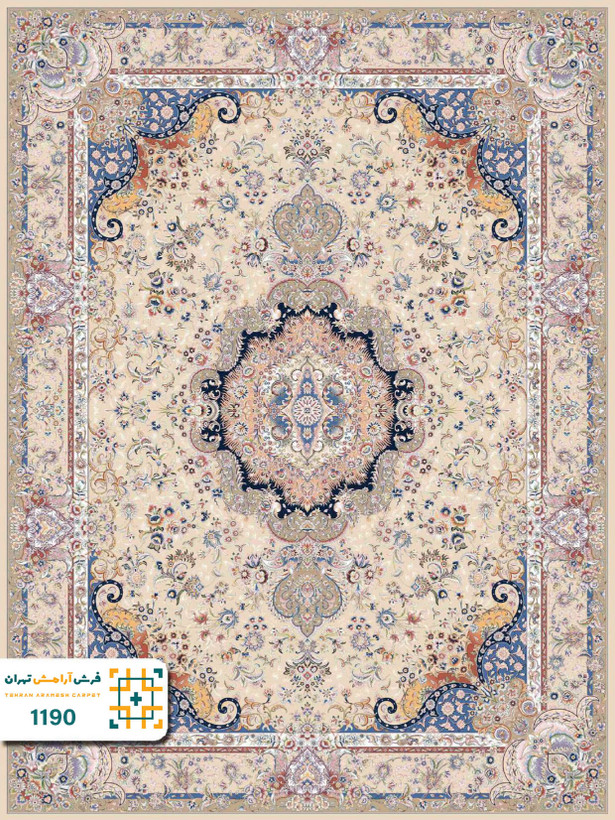 فرش 1200 شانه تبریز کد 1190