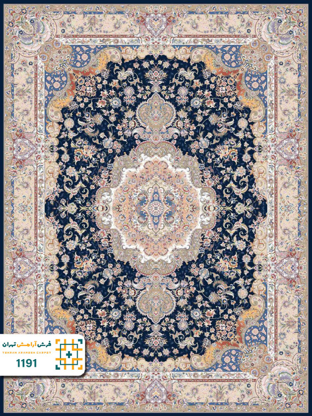 فرش 1200 شانه تبریز کد 1190