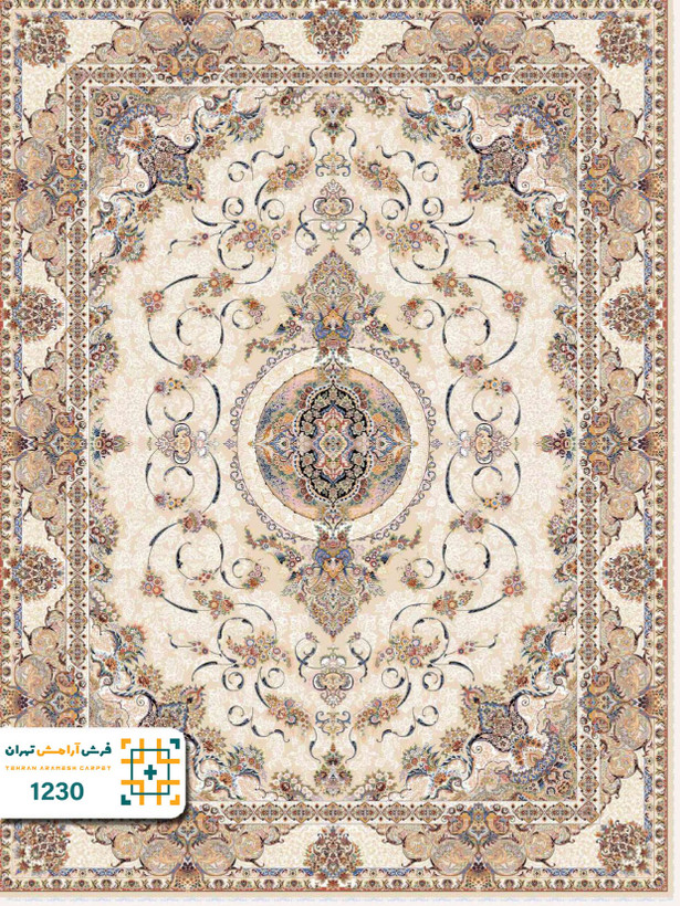 فرش 1200 شانه تبریز کد ۱۲۳۰