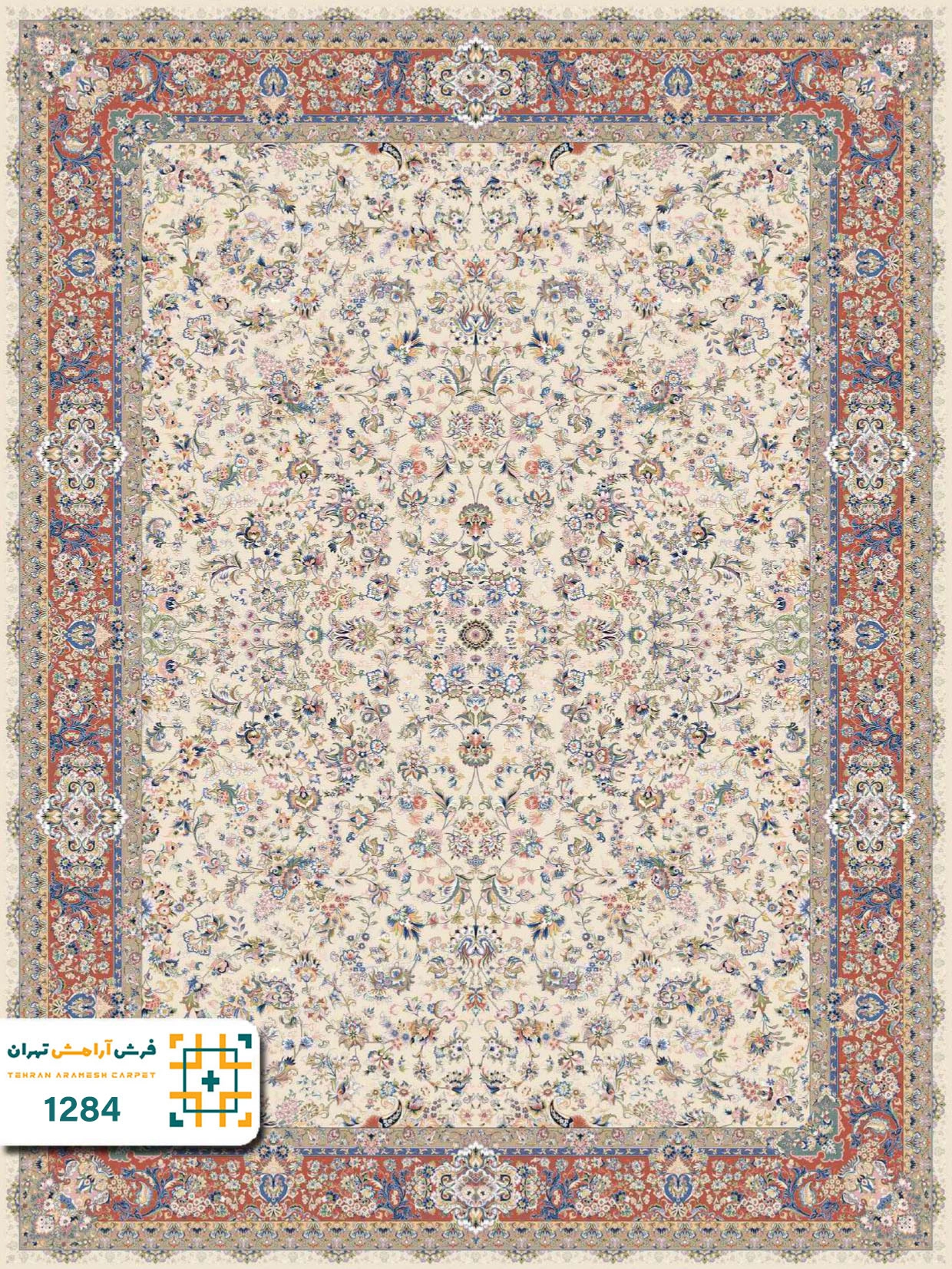 فرش 1200 شانه تبریز کد 1281