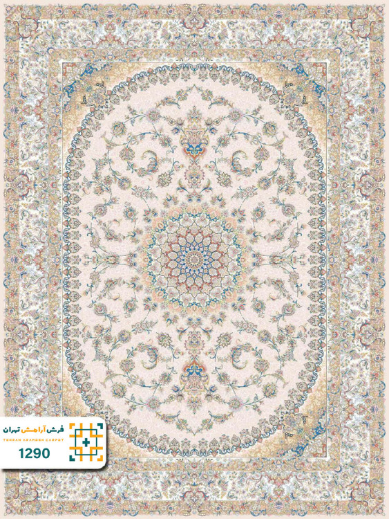 فرش 1200 شانه تبریز کد ۱۲۹۰