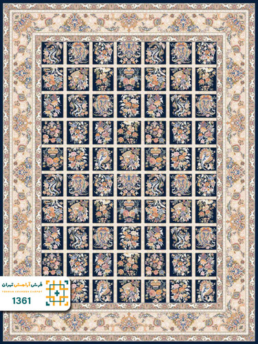 فرش 1200 شانه تبریز کد 1361