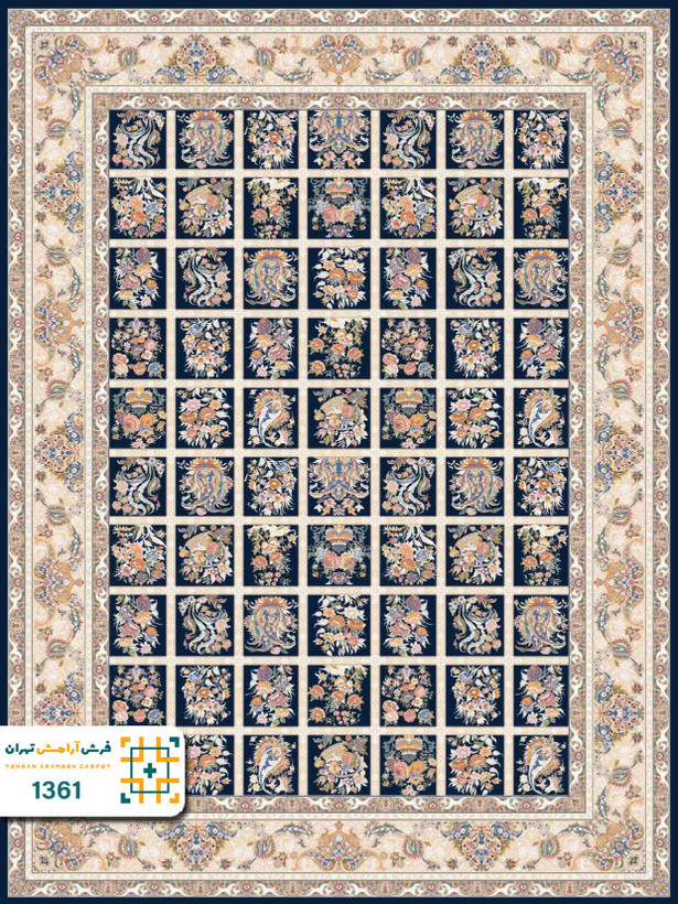 فرش 1200 شانه تبریز کد 1361