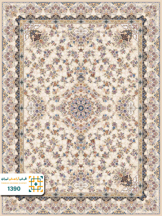 فرش 1200 شانه تبریز کد 1390