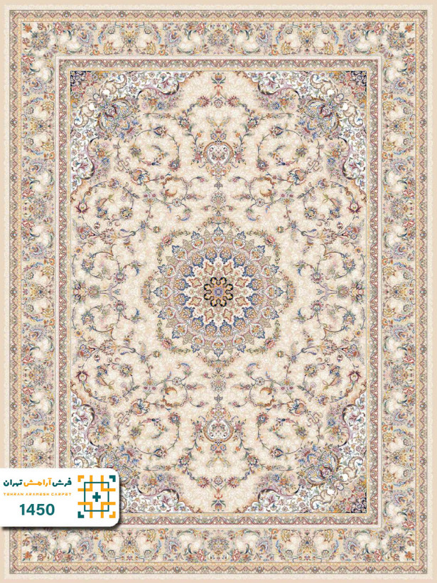 فرش 1200 شانه تبریز کد 1450