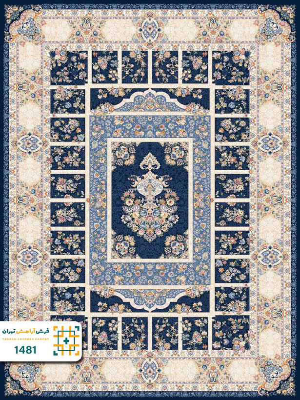 فرش 1200 شانه تبریز کد 1480
