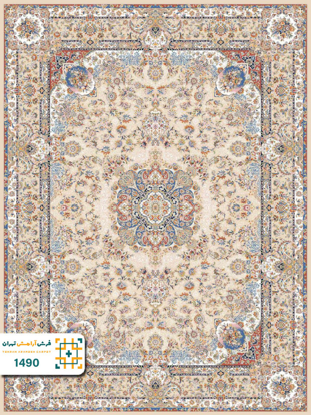 فرش 1200 شانه تبریز کد ۱۴۹۰