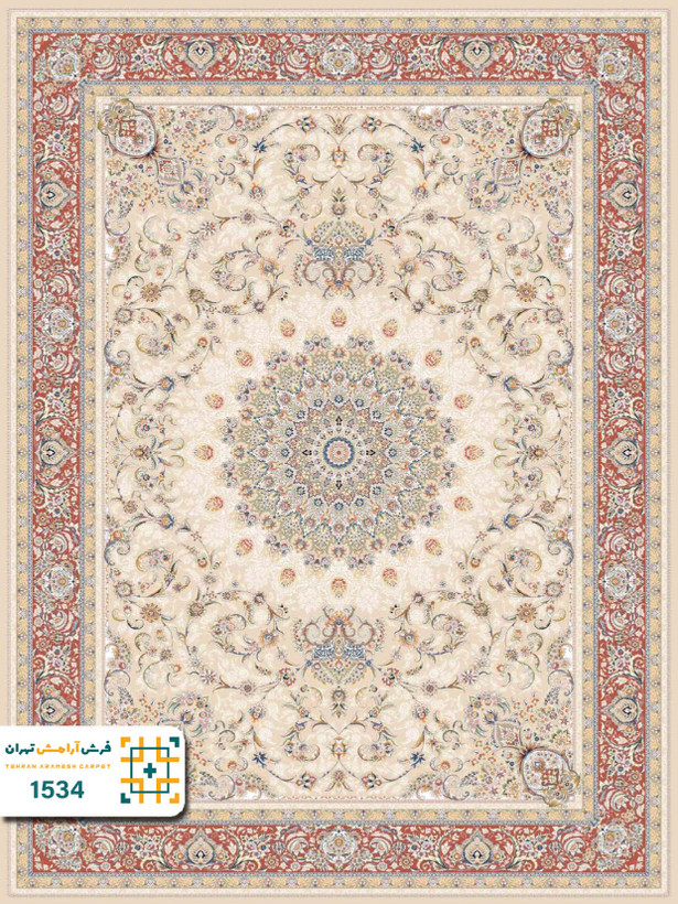 فرش 1200 شانه تبریز کد ۱۵۳۴