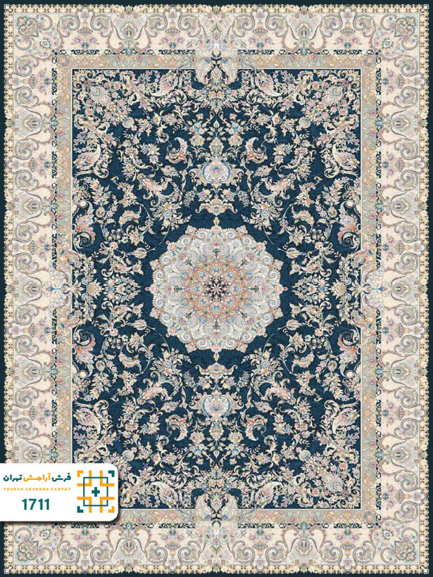 فرش 1200 شانه تبریز کد ۱۷۱۱