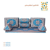 مبلمان شاه نشین دیبا آبی