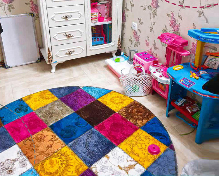 فرش چهل تکه 1200 شانه آبرنگی کد 101