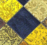 فرش چهل تکه 1200 شانه آبرنگی کد 104