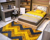 فرش چهل تکه 1200 شانه آبریکی کد 108