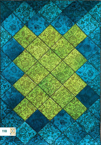 فرش چهل تکه 1200 شانه آبرنگی کد 118