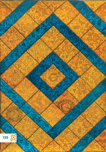 فرش چهل تکه 1200 شانه آبرنگی کد 135