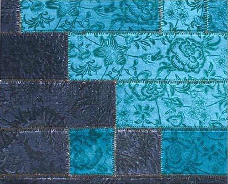 فرش چهل تکه 1200 شانه آبرنگی کد 161