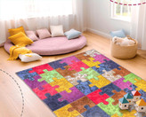 فرش چهل تکه 1200 شانه آبرنگی کئ 162