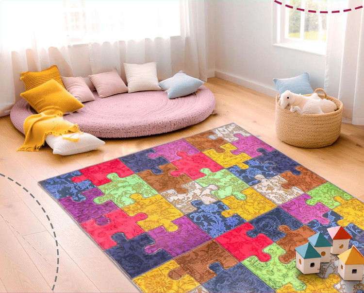 فرش چهل تکه 1200 شانه آبرنگی کئ 162