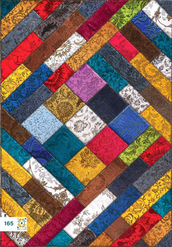 فرش چهل تکه 1200 شانه آبرنکی کد 165