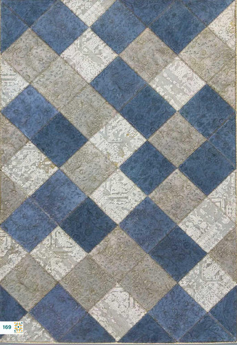 فرش چهل تکه 1200 شانه آبرنگی 169