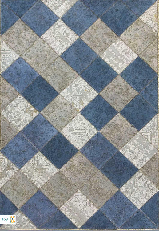 فرش چهل تکه 1200 شانه آبرنگی 169