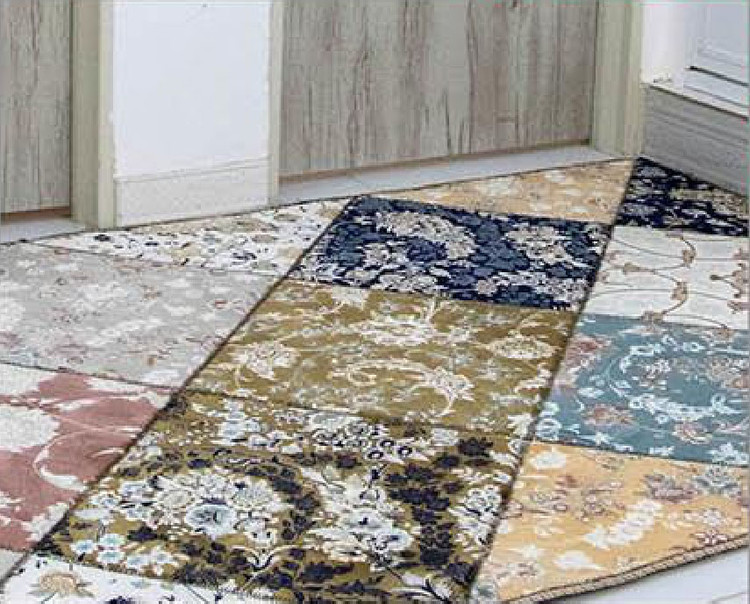 فرش چهل تکه 1200 شانه آوا کد 803