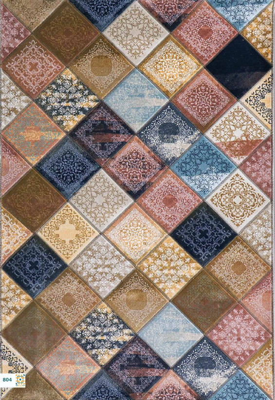 فرش چهل تکه 1200 شانه آوا کد 804