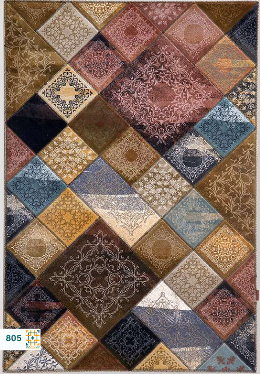 فرش چهل تکه 1200 شانه آوا کد 805