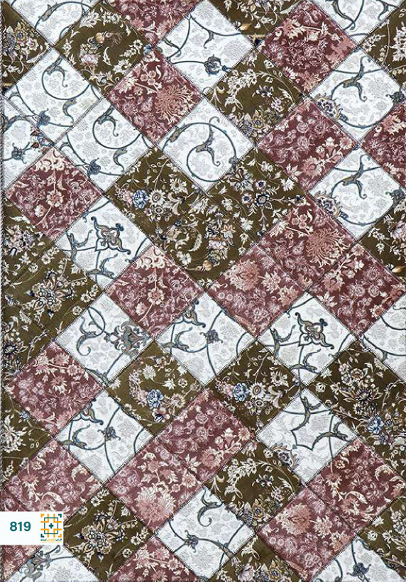 فرش چهل تکه 1200 شانه آوا کد 819