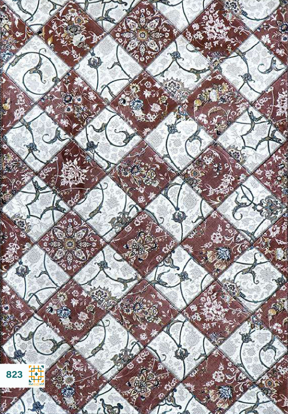 فرش چهل تکه 1200 شانه آوا کد 823