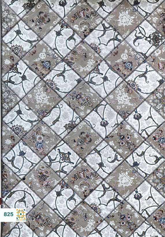 فرش چهل تکه 1200 شانه آوا کد 825