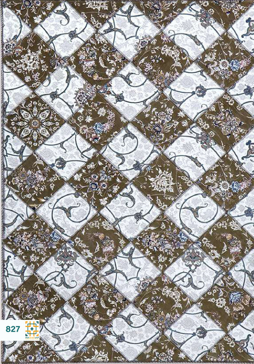 فرش چهل تکه 1200 شانه آْوا کد 827