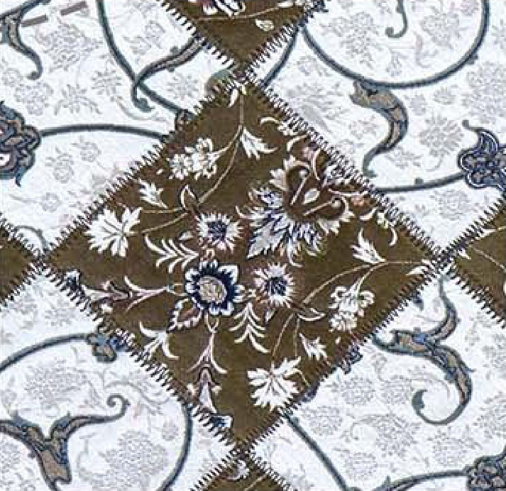 فرش چهل تکه 1200 شانه آْوا کد 827