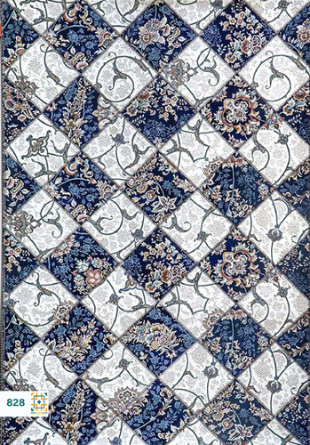 فرش چهل تکه 1200 شانه آوا کد 828