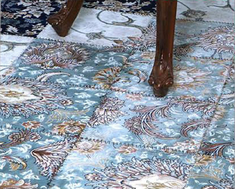 فرش چهل تکه 1200 شانه آوا کد 829