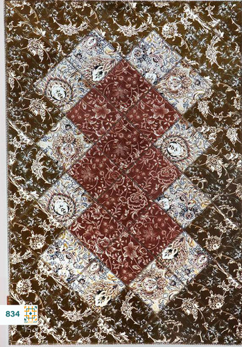 فرش چهل تکه 1200 شانه آوا کد 834