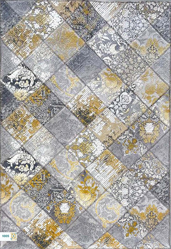 فرش چهل تکه 1200 شانه کاج کد 1005