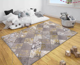 فرش چهل تکه 1200 شانه کاج کد 1005