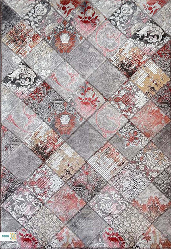 فرش چهل تکه 1200 شانه کاج کد 1006